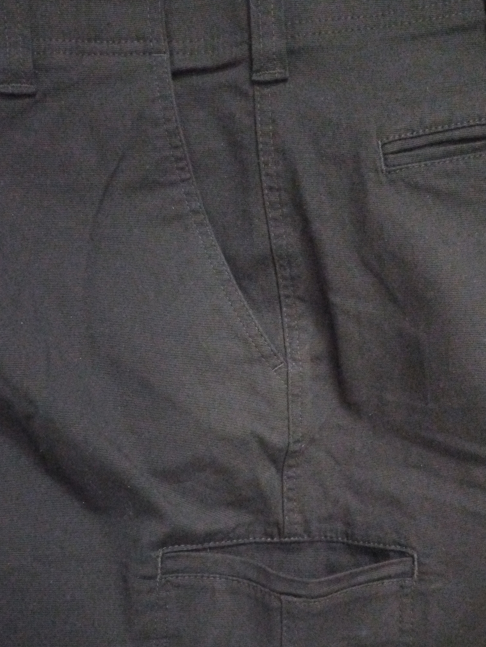 Men's Lee Extreme Motion Regular Straight Fit Cargo Pants 38x30 Black NWT - Picture 13 of 13